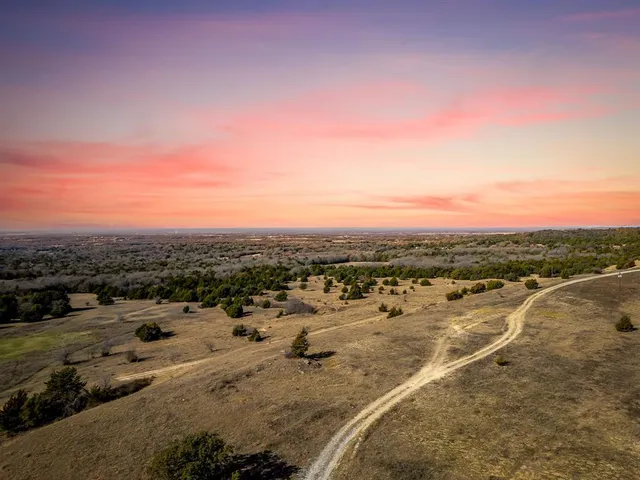 a view of a city with mountain