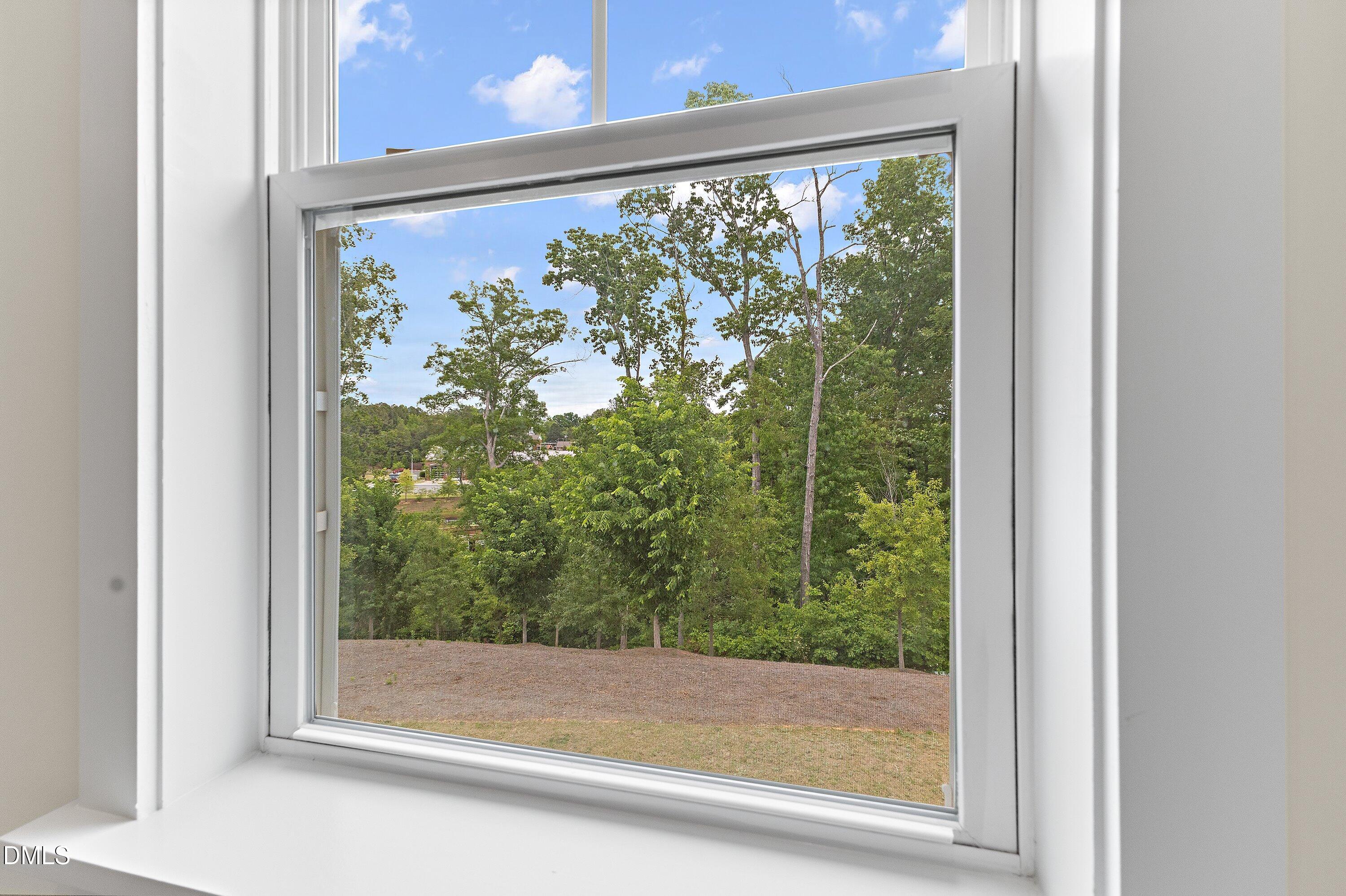 156 Sears Ridge Lane Morrisville, NC 27560 - Photo 20 of 49 a view of a glass door with a tree in the background