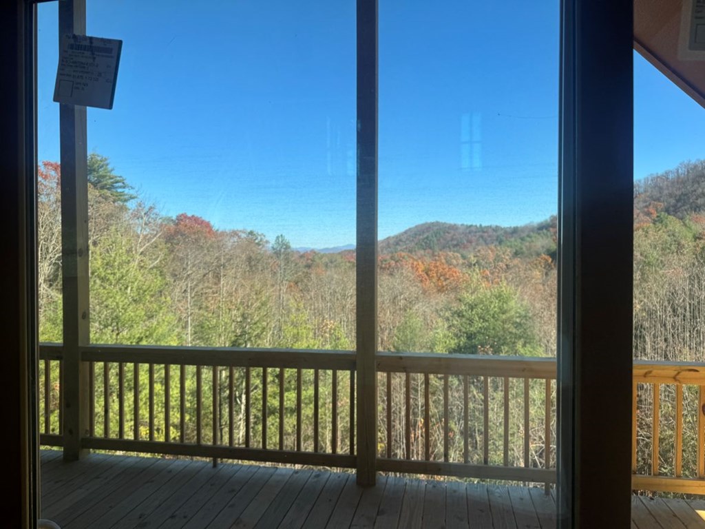 687 Point Overlook Trail Murphy, NC 28906 - Photo 2 of 11 a view of balcony with furniture