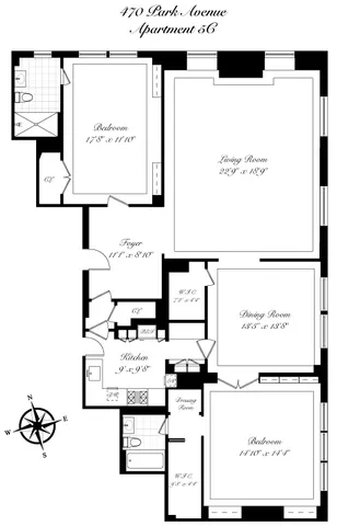 $2,500,000 | 470 Park Avenue, Unit 5C | Midtown East