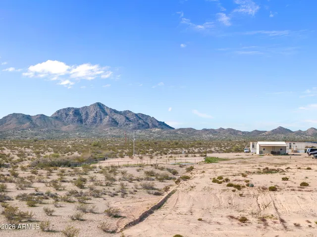 a view of large body of water and mountain