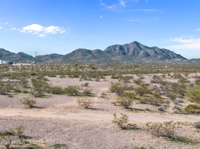 a view of lake with mountain