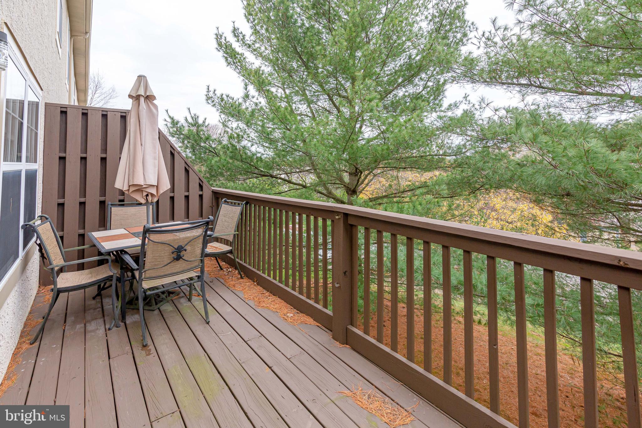 260 Yorkminster Road West Chester, PA 19382 - Photo 15 of 37 Deck off of Kitchen/Dining area