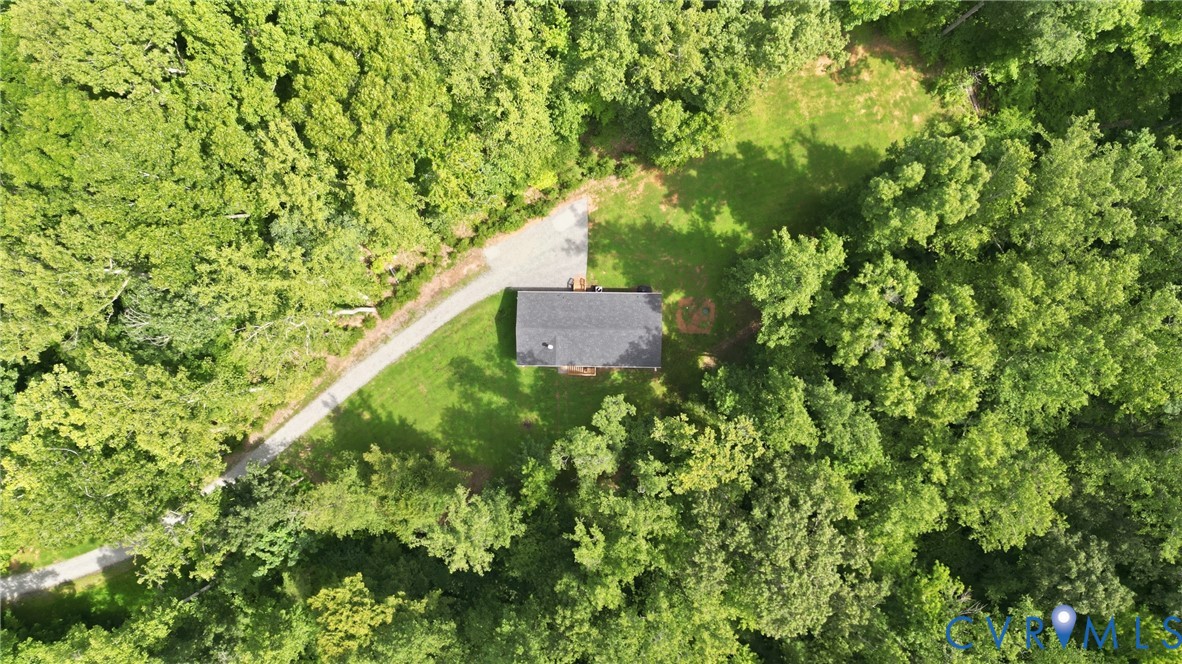 2575 Log Cabin Road Maidens, VA 23102 - Photo 31 of 36 Wooded setting with a gravel driveway leading to a