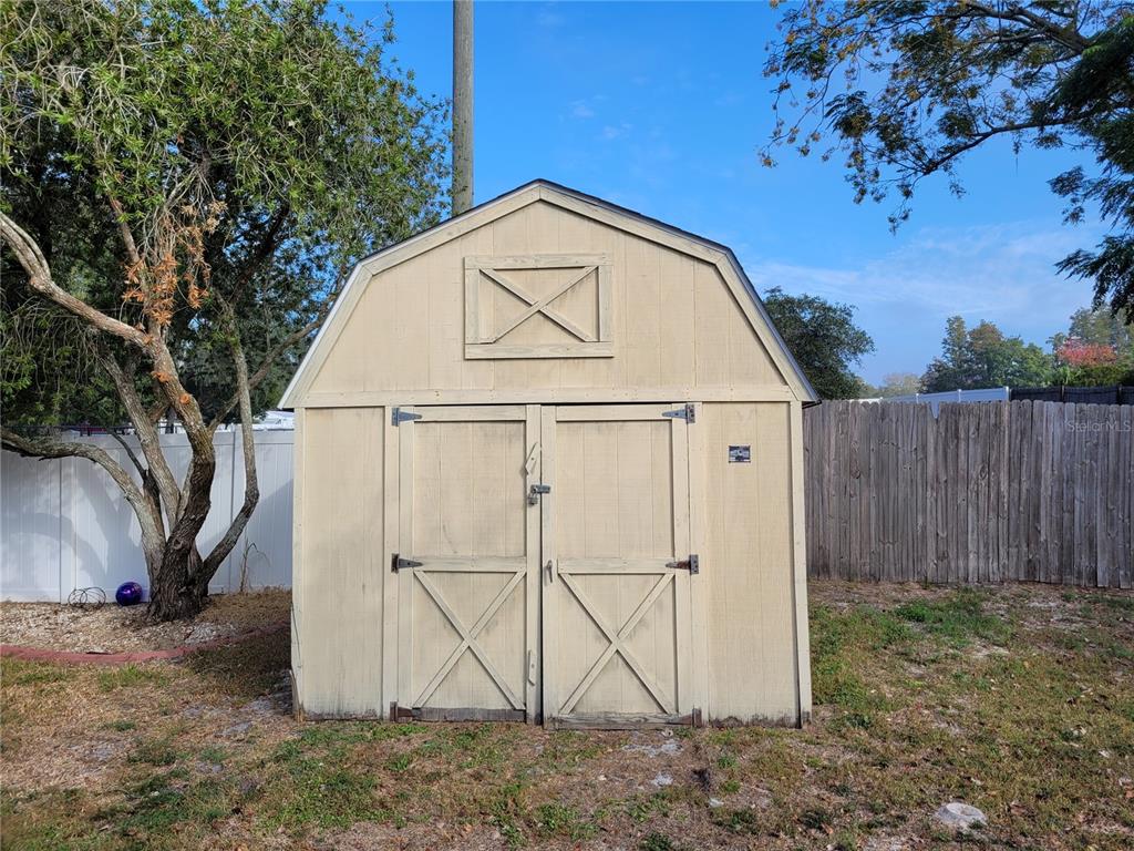 7809 Rusty Oak Drive New Port Richey, FL 34653 - Photo 24 of 24 Backyard Shed