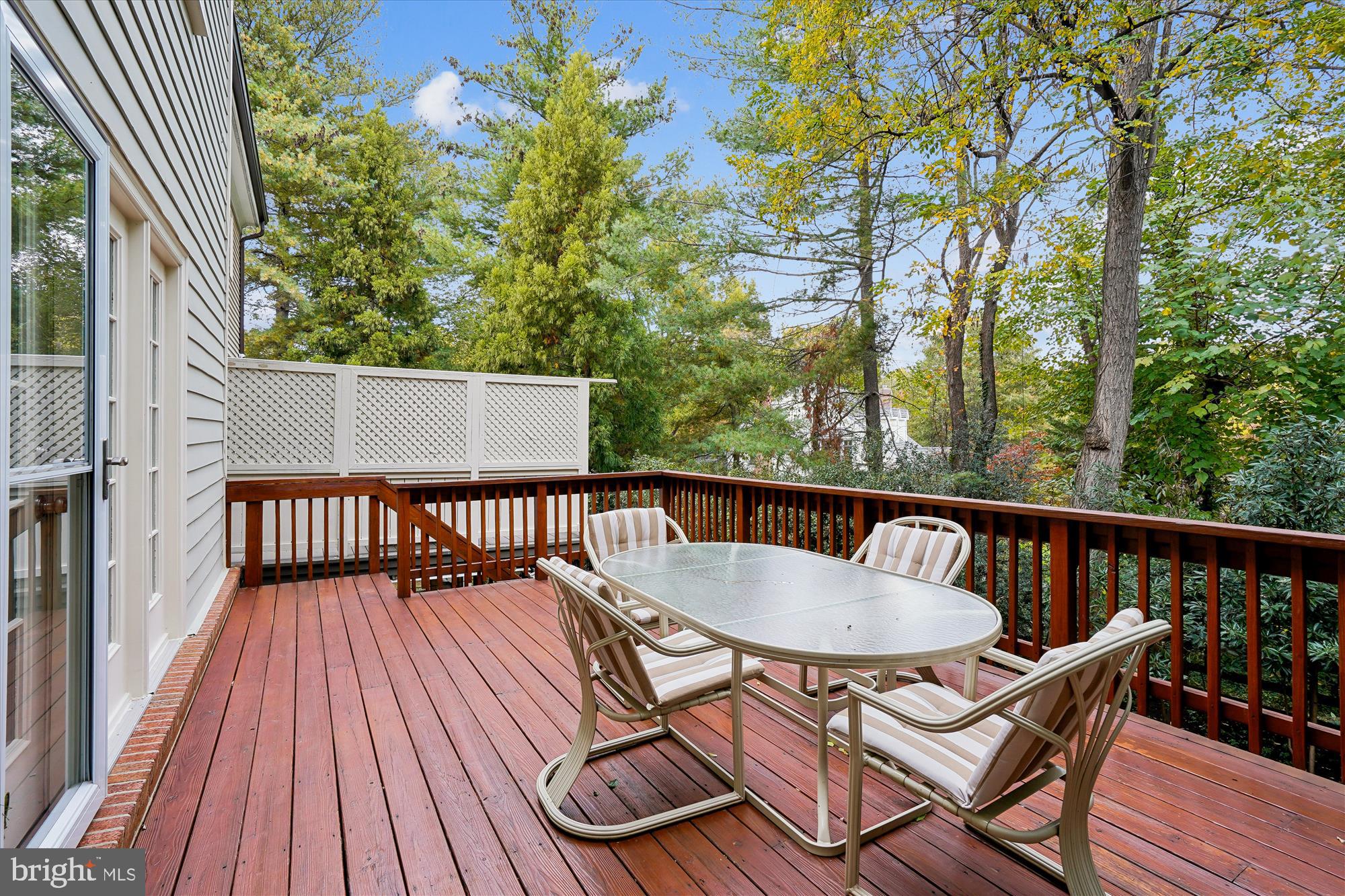 7252 Evans Mill Road McLean, VA 22101 - Photo 22 of 89 a view of a two chairs in the balcony
