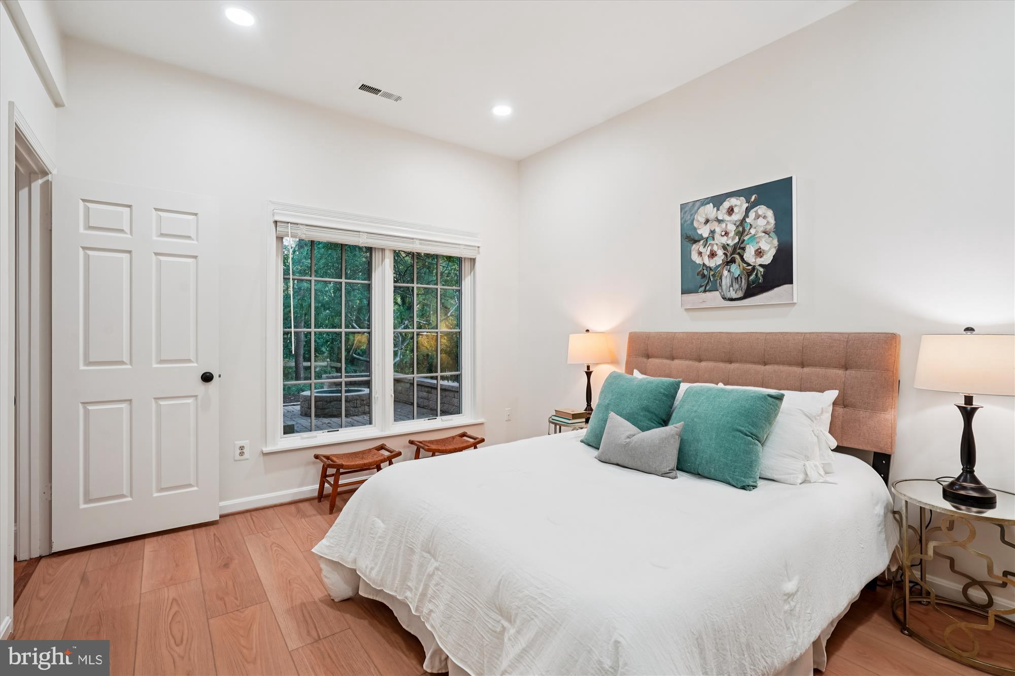 7252 Evans Mill Road McLean, VA 22101 - Photo 47 of 89 a bedroom with a large bed and a window