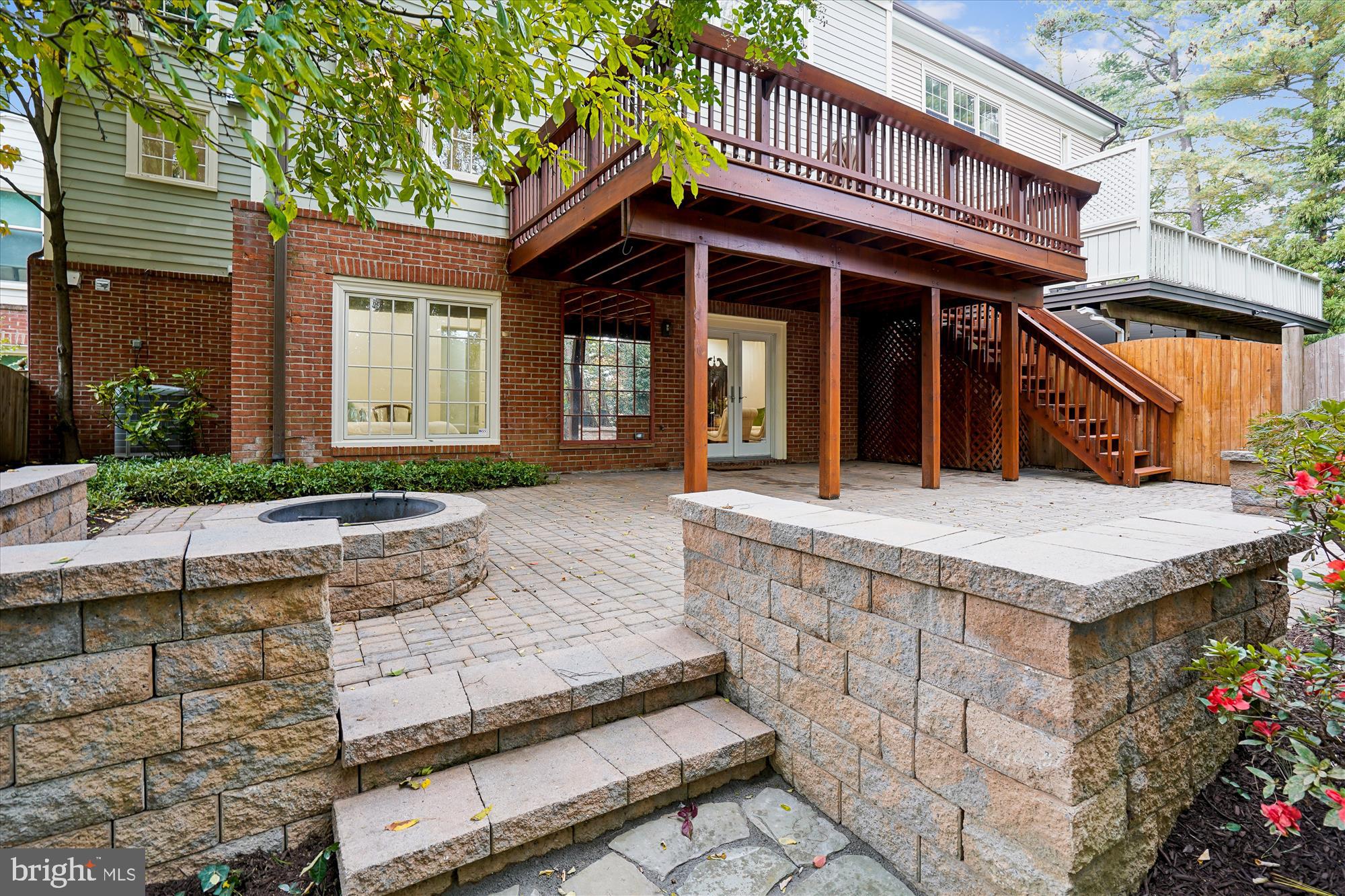 7252 Evans Mill Road McLean, VA 22101 - Photo 56 of 89 a view of a house with a patio