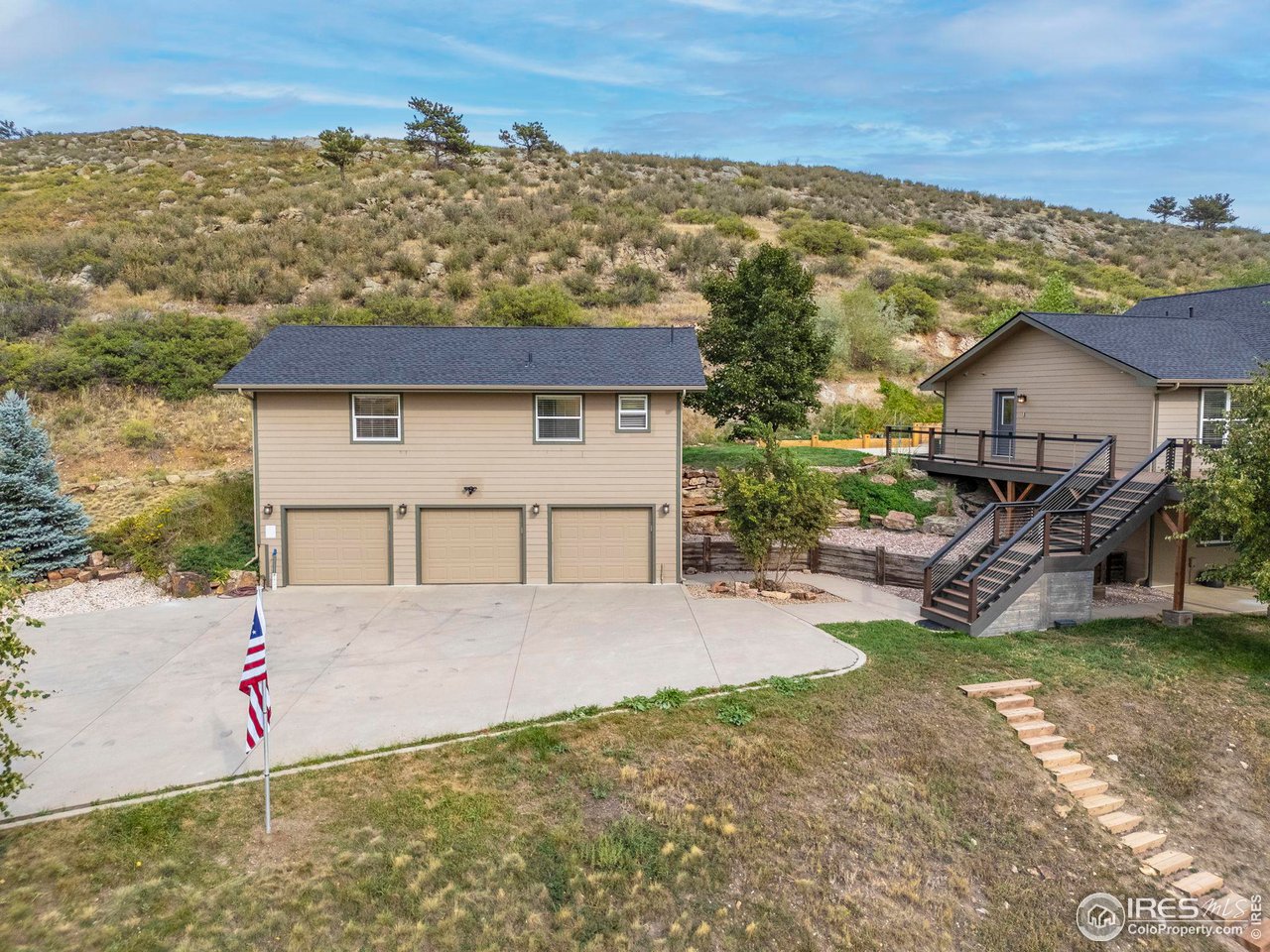 6586 Abaco Lane Berthoud, CO 80513 - Photo 31 of 40 an aerial view of a house