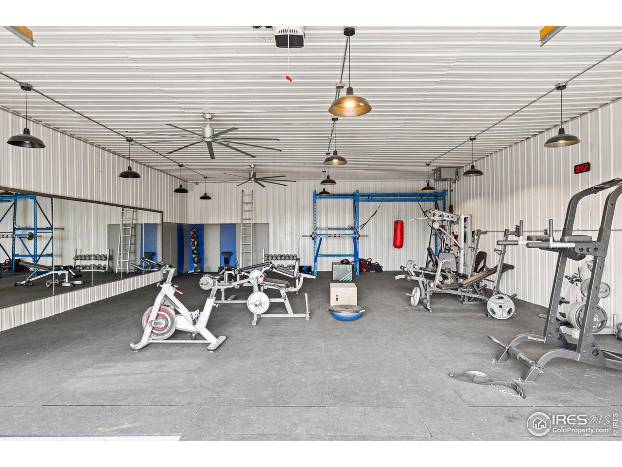 6586 Abaco Lane Berthoud, CO 80513 - Photo 34 of 40 a view of a bike garage