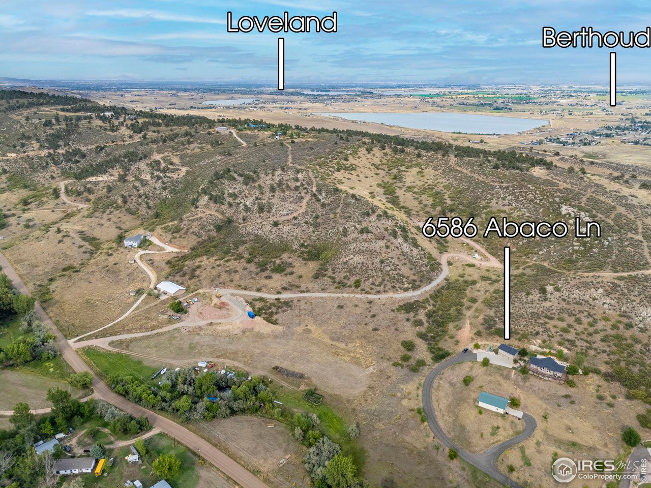 6586 Abaco Lane Berthoud, CO 80513 - Photo 36 of 40 a view of a terrace view