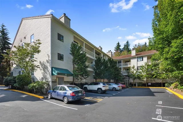 a car parked in front of a house