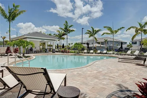a view of a terrace with wooden floor