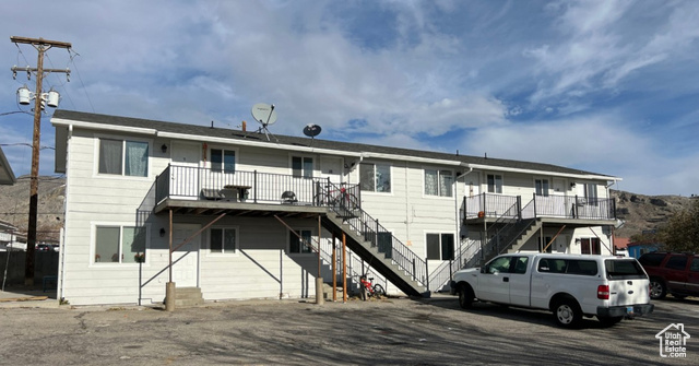 590 Pilot Avenue Wendover, UT 84083 - Photo 3 of 20 View of building exterior featuring stairway