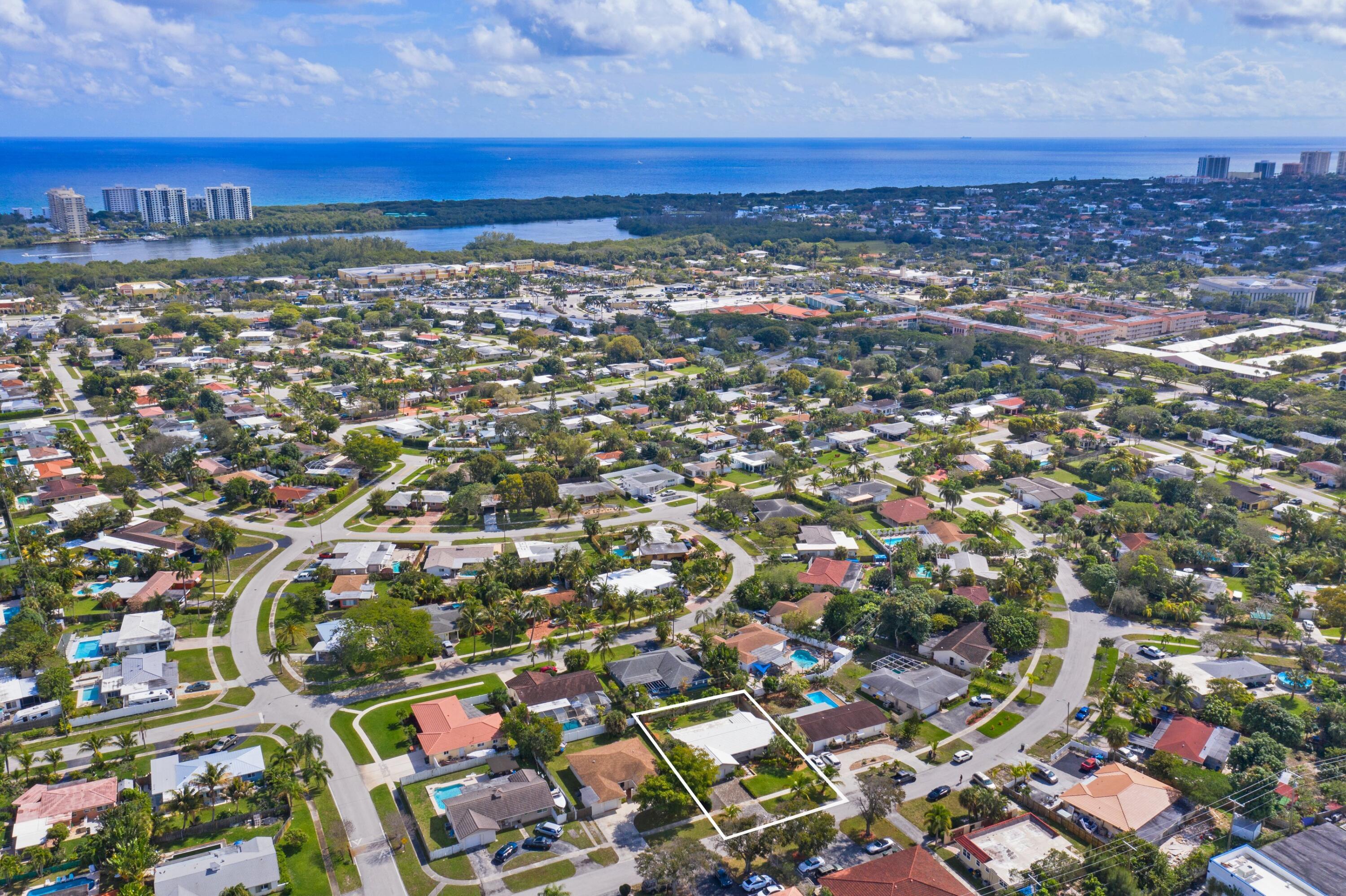 2240 Northeast 2nd Avenue Boca Raton, FL 33431 - Photo 20 of 30 Aerial Intracoastal