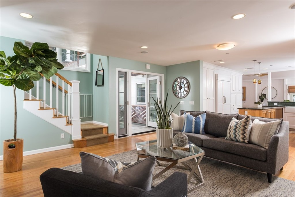 107 High Drive Laguna Beach, CA 92651 - Photo 22 of 35 a living room with furniture and a large window