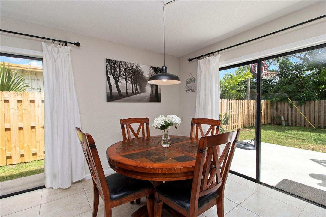 22244 Southwest 64th Terrace Boca Raton, FL 33428 - Photo 7 of 25 a view of a dining room with furniture window and outside view