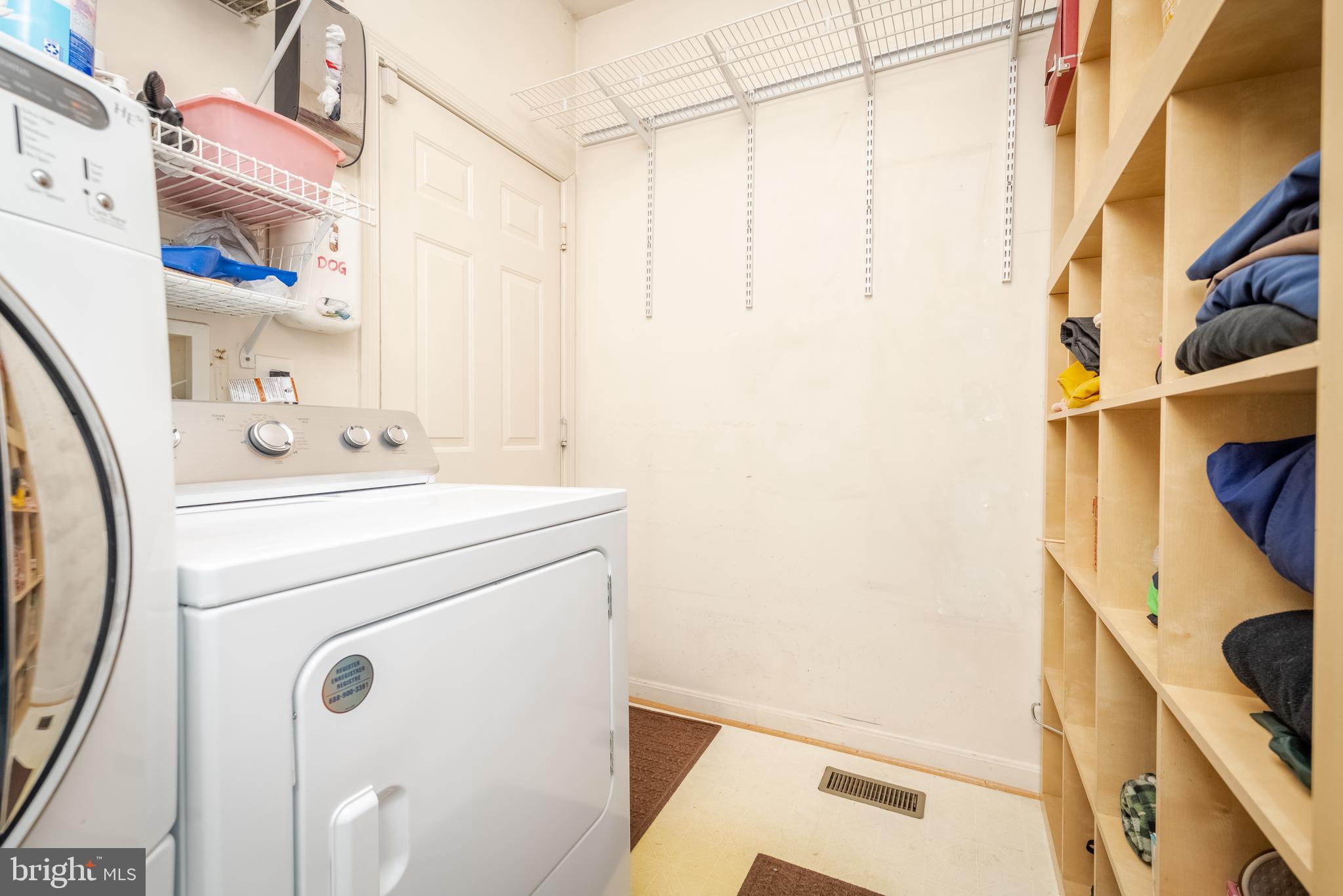 7 Camrose Court Rosedale, MD 21237 - Photo 23 of 59 Main Level Laundry/Mud Room from Garage Entrance