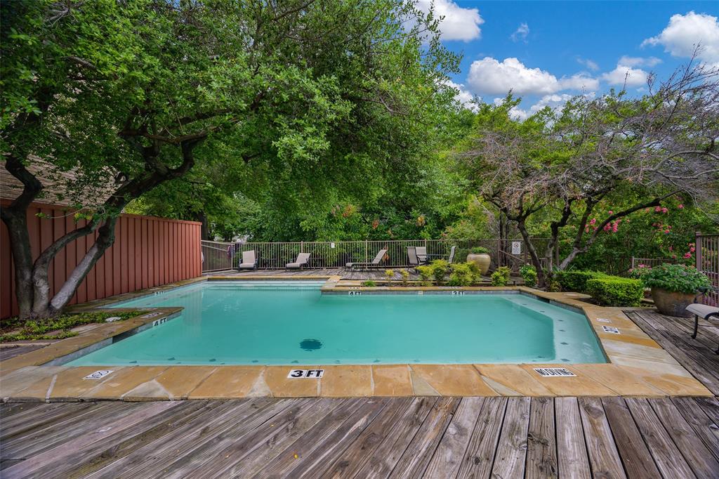 4777 Cedar Springs Road, Unit 7P Dallas, TX 75219 - Photo 13 of 21 a view of swimming pool with lounge chair