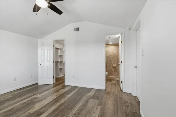 wooden floor in an empty room