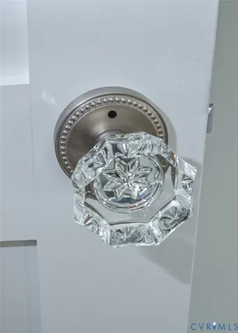 a view of a kitchen cabinets and wooden floor