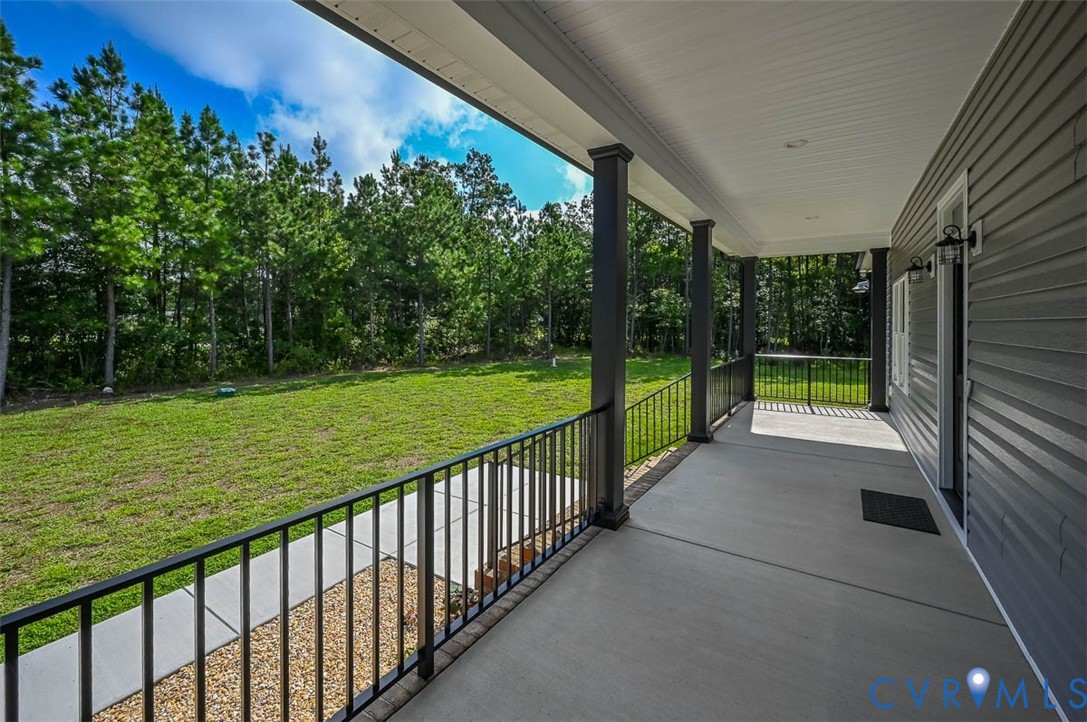 4141 Charles City Road Henrico, VA 23231 - Photo 32 of 35 a view of porch with a backyard