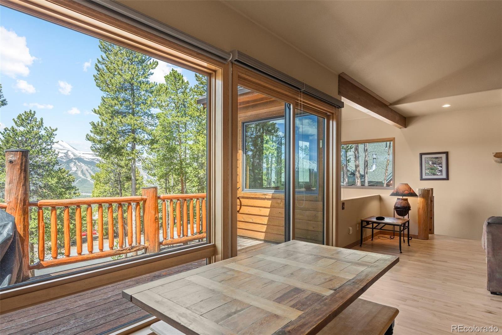 92 Emmett Lode Road, Unit B Breckenridge, CO 80424 - Photo 14 of 50 a living room with a large window