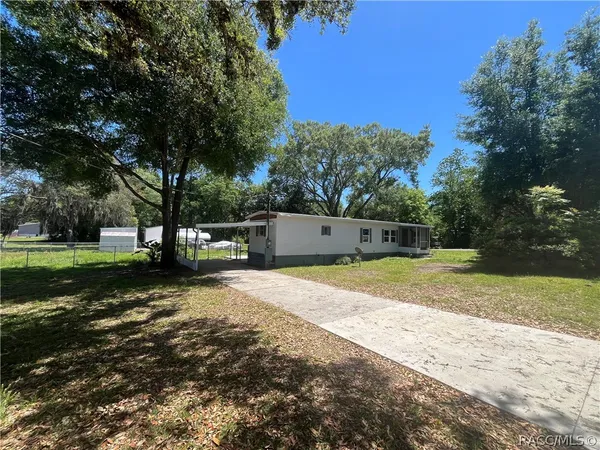 a house with a yard
