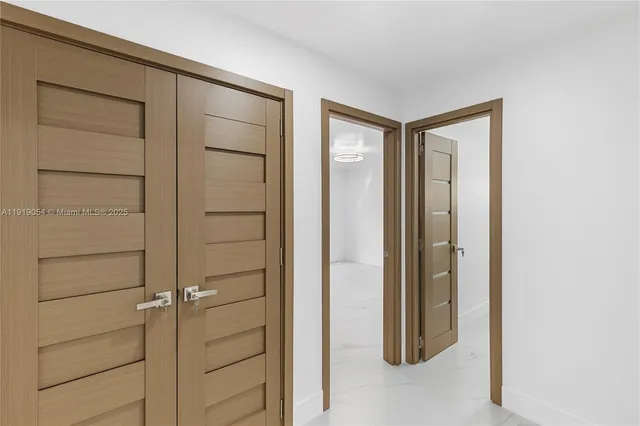 a view of closet area