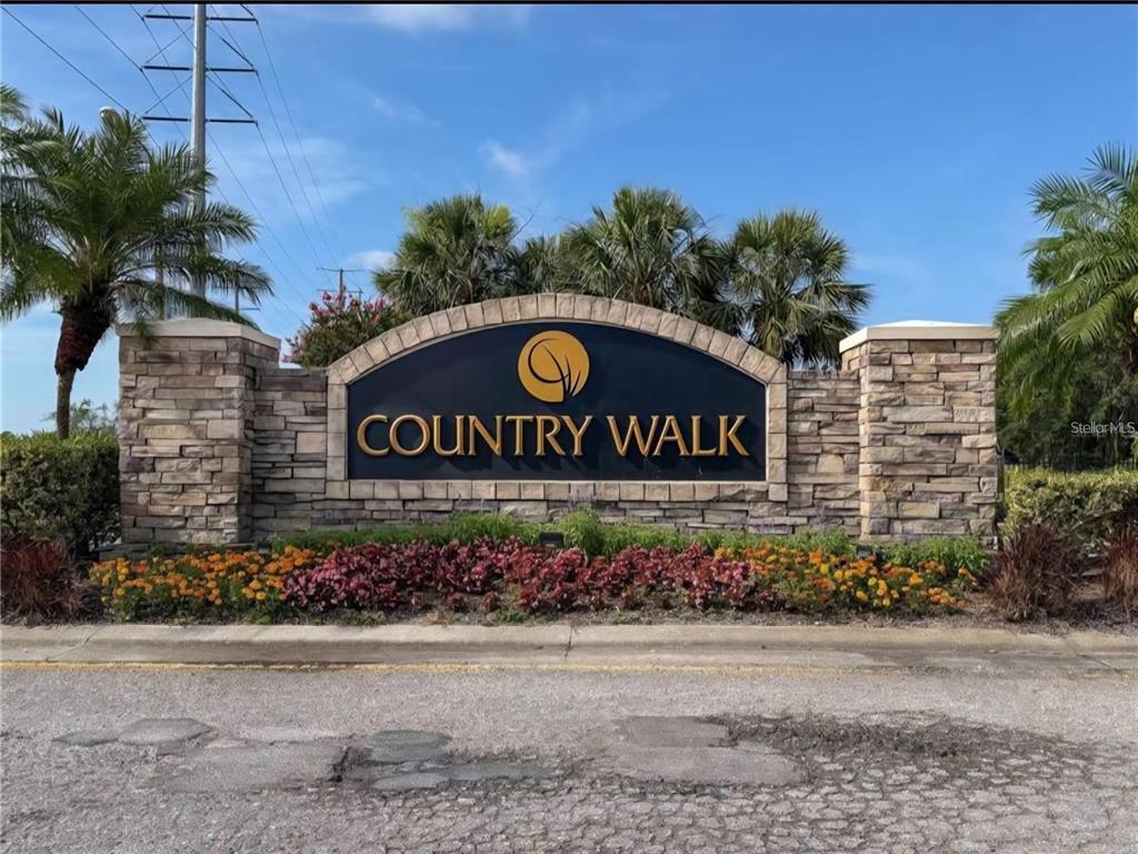 30517 Pecan Valley Loop Wesley Chapel, FL 33543 - Photo 15 of 15 a view of sign board with flower around