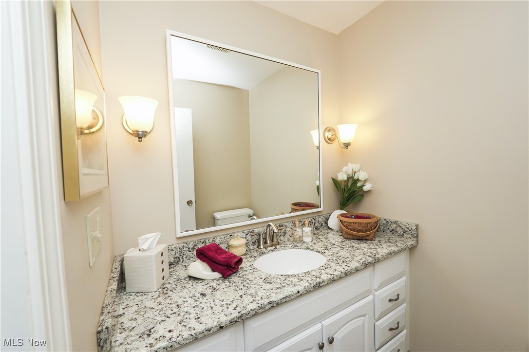 817 Rickel Circle Akron, OH 44333 - Photo 19 of 49 Bathroom with vanity and toilet
