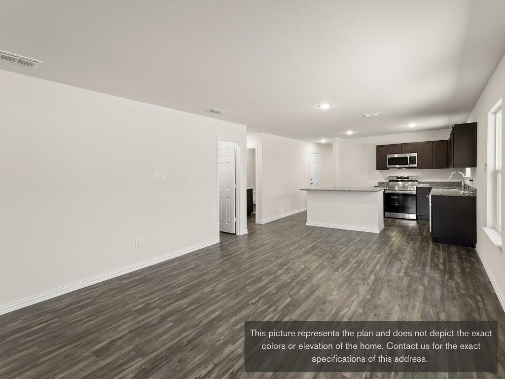 11433 Themis Court Lorena, TX 76655 - Photo 12 of 22 a view of kitchen with wooden floor