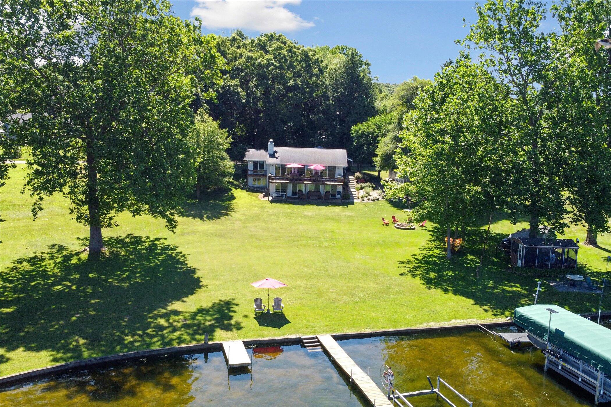 85970 Gaertig Drive Decatur, MI 49045 - Photo 1 of 57 Beautiful Lakefront Home
