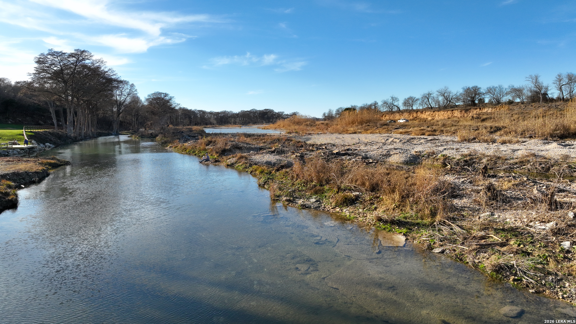 454 Center Point River Road Center Point, TX 78010 - Photo 5 of 18 a view of a lake with houses