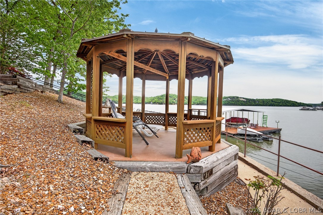 2293 Standing Rock Road Camdenton, MO 65020 - Photo 77 of 99 Lake Front GAZEBO @ the Edge of the Community Lake