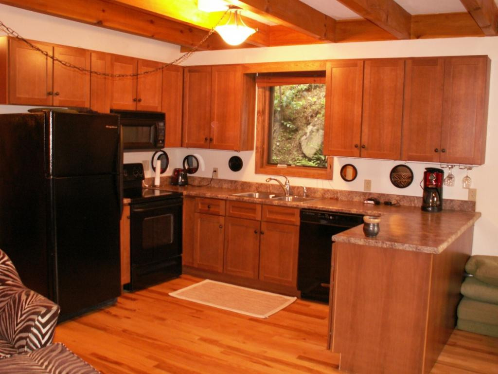 563 Cove Ridge Road Butler, TN 37640 - Photo 5 of 36 KITCHEN W HICKORY CABINETRY