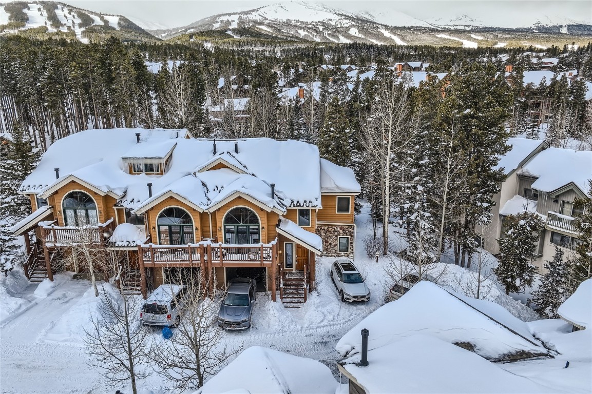 400 Kings Crown Road, Unit 400 Breckenridge, CO 80424 - Photo 34 of 40 a view of a house with a outdoor space