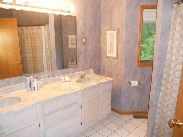 97 Monee Road Park Forest, IL 60466 - Photo 13 of 25 a bathroom with a sink and a mirror