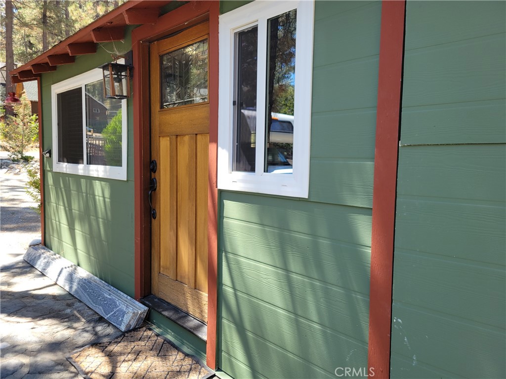 1116 Lark Road Wrightwood, CA 92397 - Photo 44 of 46 a view of a door and a window