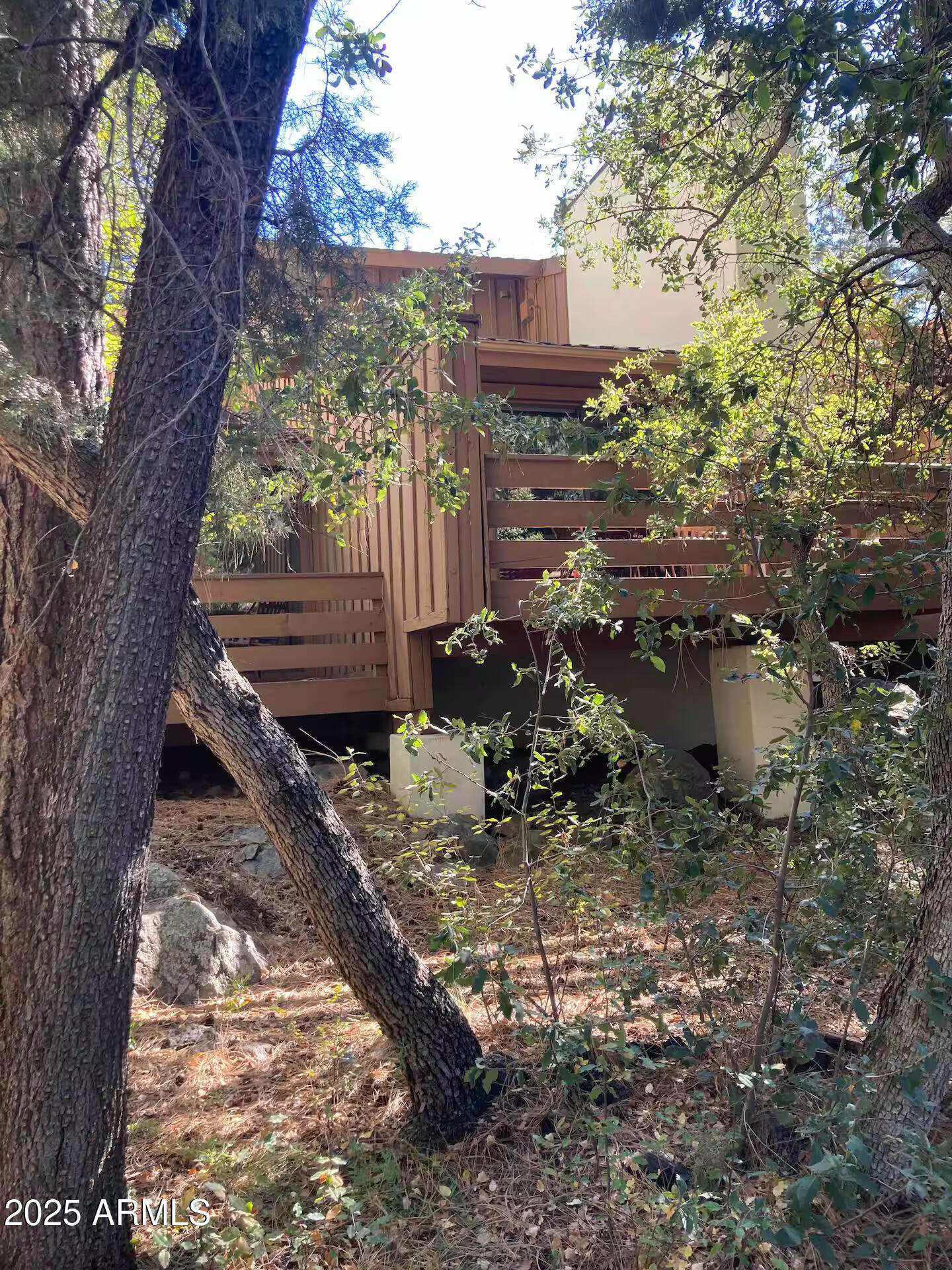 8351 North State Rte 89A, Unit 33 Sedona, AZ 86336 - Photo 4 of 41 a view of a tree in front of a yard