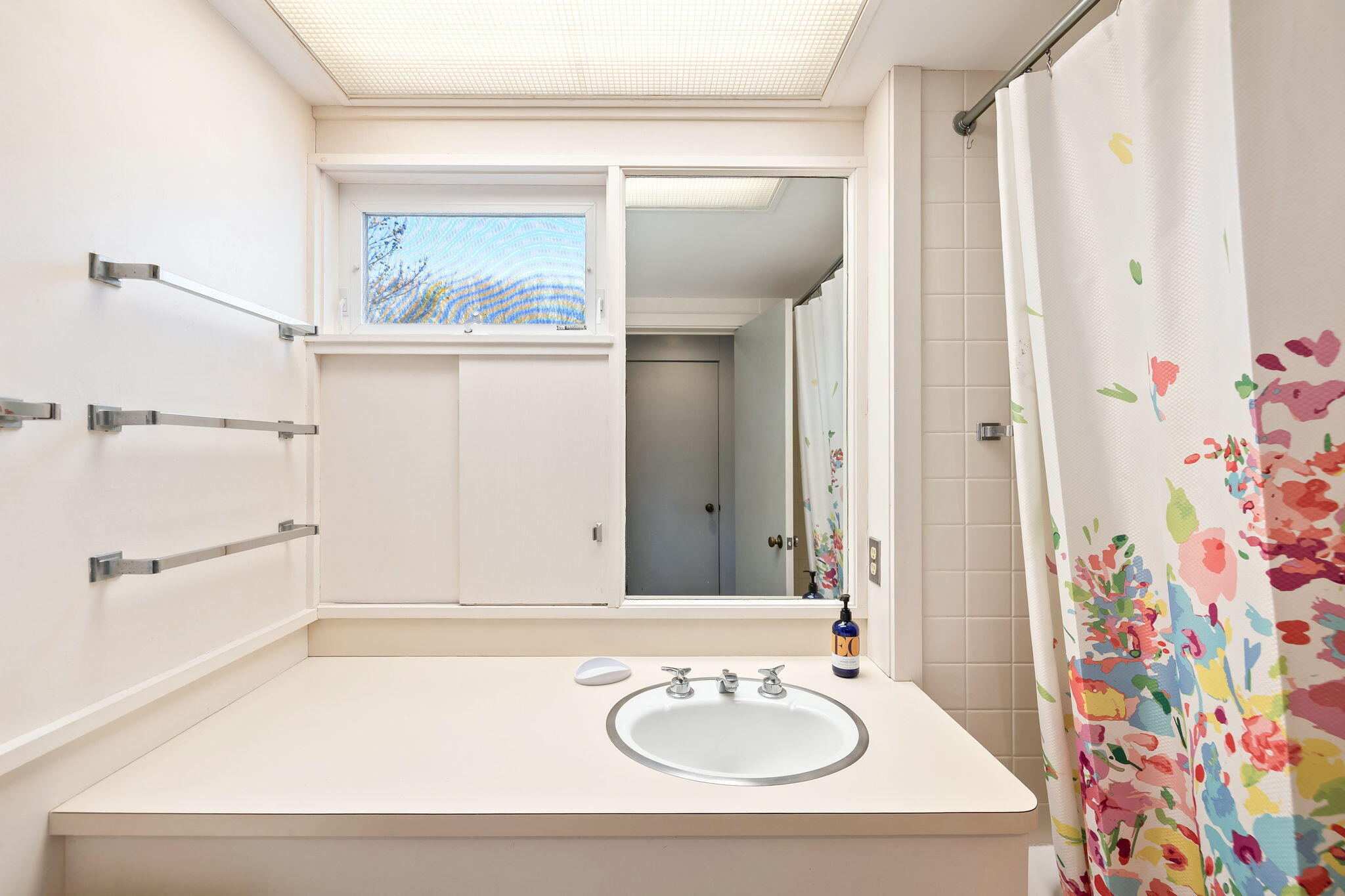 169 Penzance Road Woods Hole, MA 02543 - Photo 29 of 41 a bathroom with a sink and a mirror
