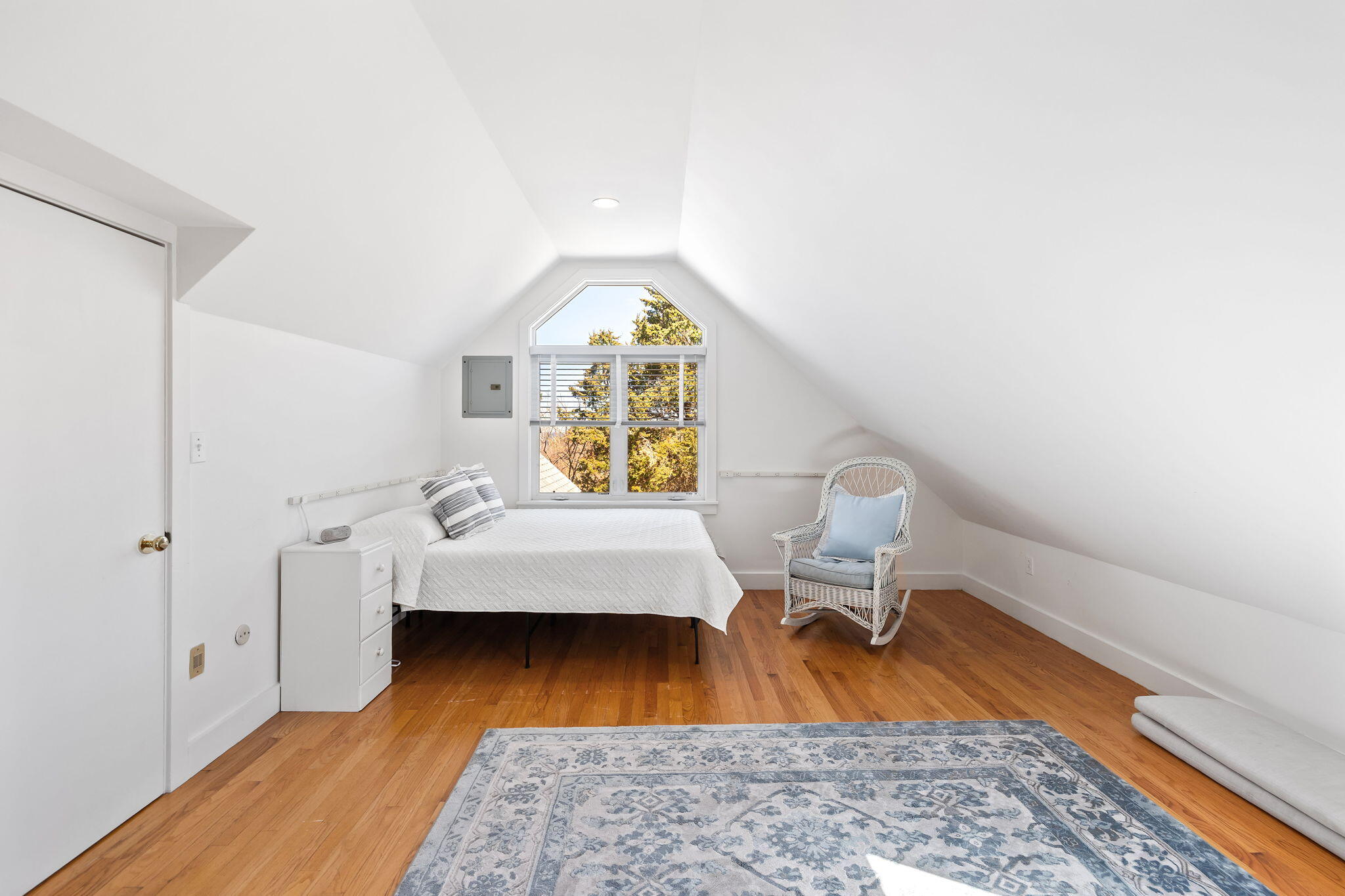 169 Penzance Road Woods Hole, MA 02543 - Photo 37 of 41 a living room with furniture and a wooden floor