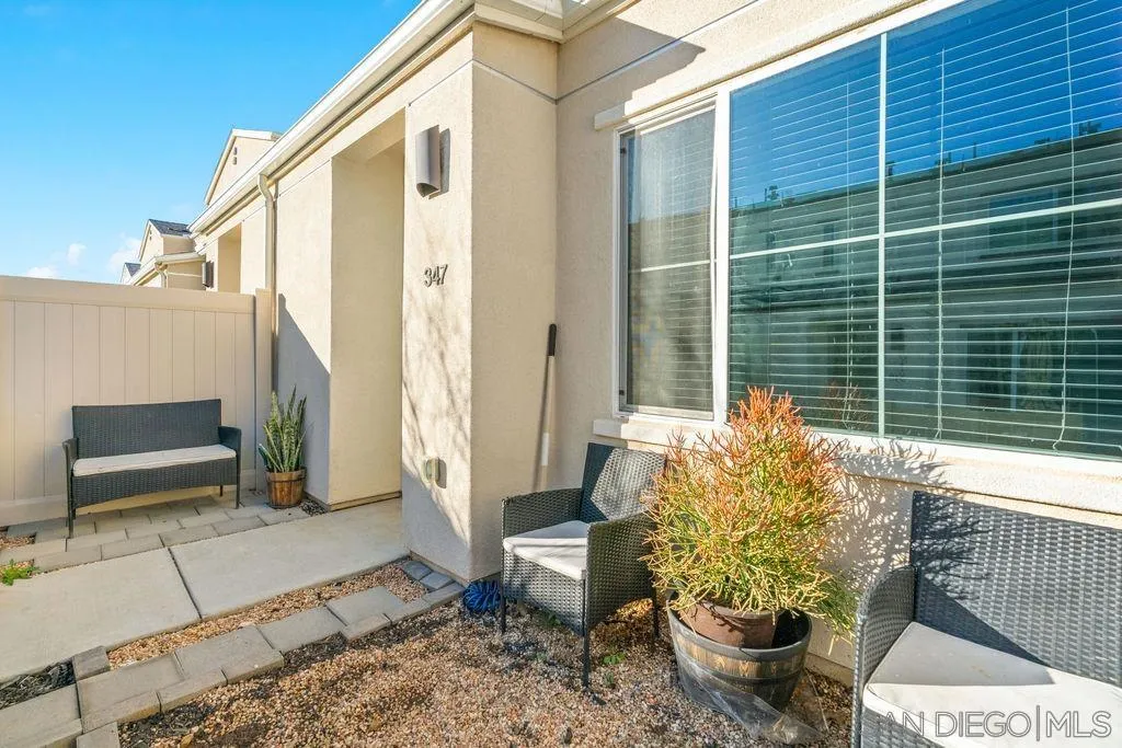 347 Sweet Place Fallbrook, CA 92028 - Photo 27 of 33 a view of a porch with furniture