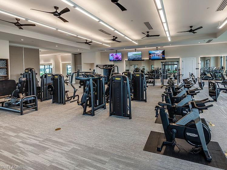 15432 Turin Drive Naples, FL 34114 - Photo 43 of 45 a view of a room with gym equipment
