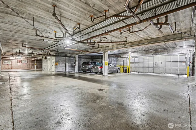 a front view of a house with a garage