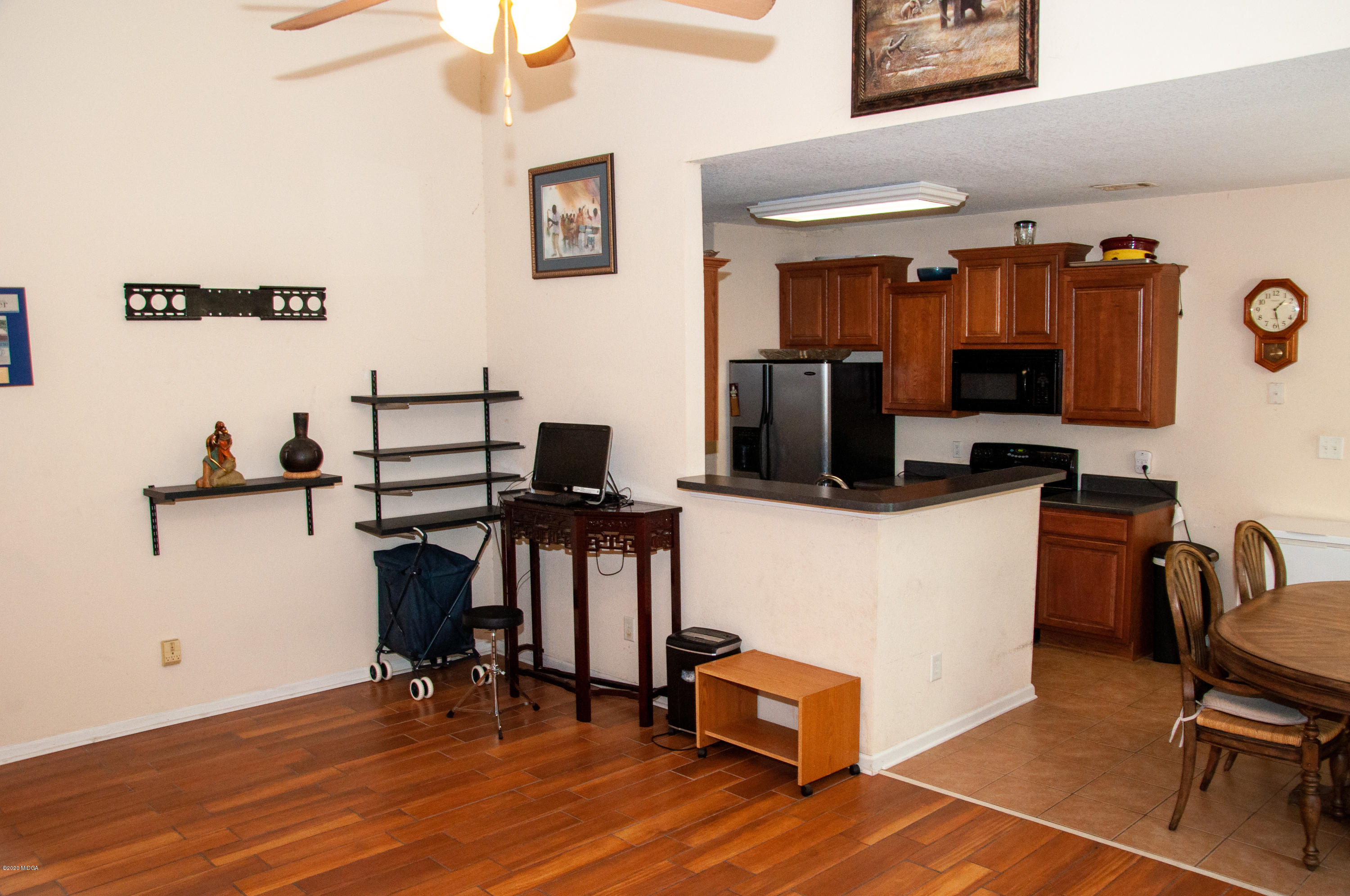 480 Bob White Road Macon, GA 31216 - Photo 12 of 28 a view of a workspace with furniture and a window