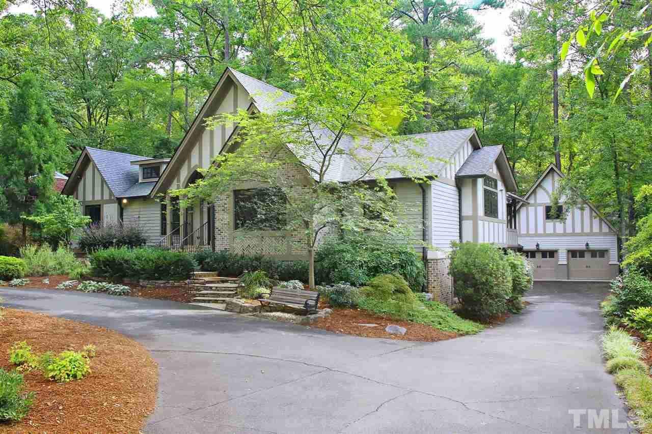 3411 Dover Road Durham, NC 27707 - Photo 1 of 29 Originally built in 1983 as a raised ranch and renovated to this two level home with a detached oversized two car garage. Covered walk way in rear between garage and house. Circular drive offers ample off street parking for guests.