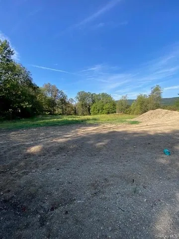 a view of swimming pool with a yard