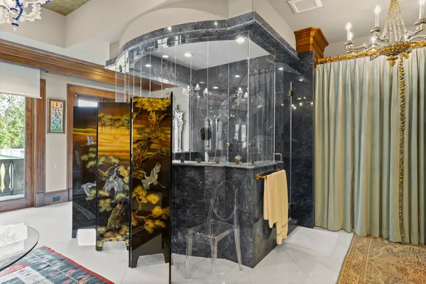 a view of a entryway door of the house