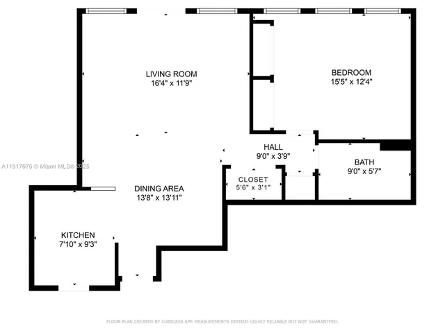 $3,000 | 700 Biltmore Way, Unit 505, Coral Gables, FL 33134
